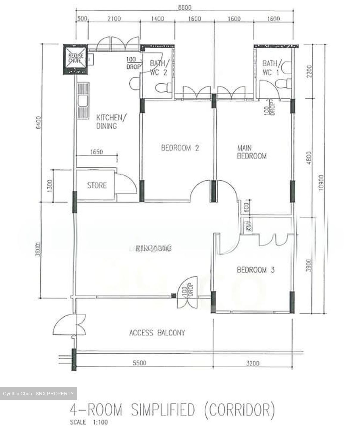 Blk 451 Tampines Street 42 (Tampines), HDB 4 Rooms #550994181